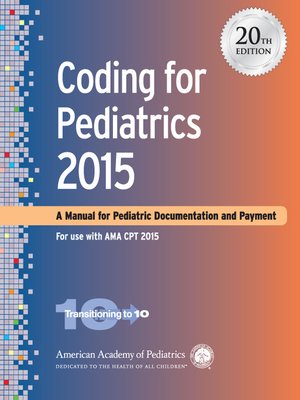 cover image of Coding for Pediatrics 2015